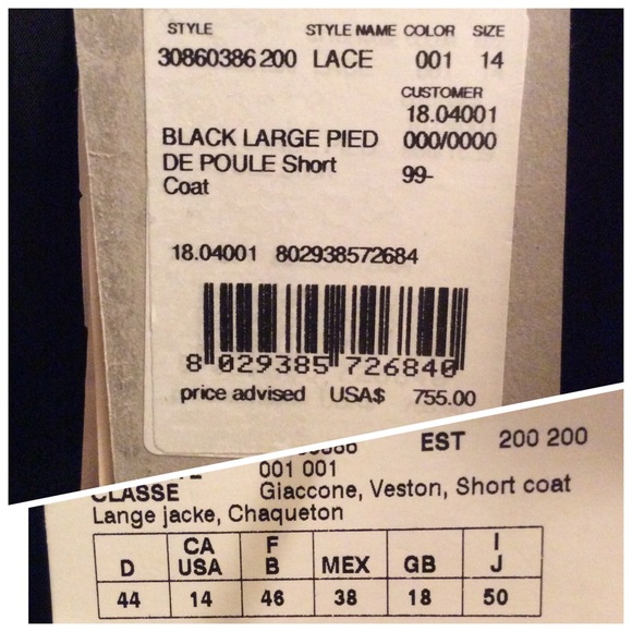 Marella De Poule Coat - Picture 3 of 4